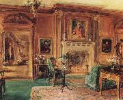 Walter Gay Living Hall USA oil painting reproduction